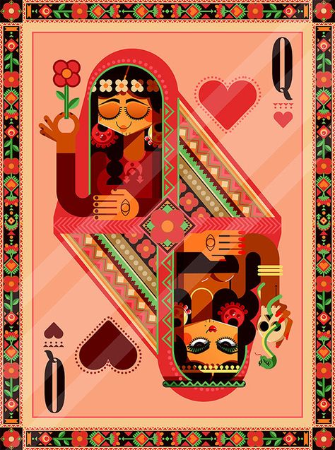 الفن الرقمي, Indian Illustration, Book Illustration Art, Quirky Art, Truck Art, Indian Folk Art, Graphic Design Lessons, Indian Art Paintings, Creative Advertising