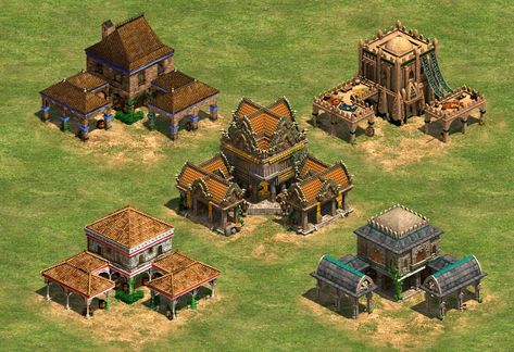 Town Center (Age of Empires II) | Age of Empires Series Wiki | FANDOM powered by Wikia Game Design Document, Building Columns, Architecture Styles, Design Document, Architecture Set, Empire Series, Building Costs, New Architecture, Age Of Empires