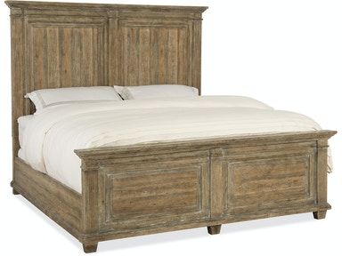 At home in settings from a European estate to a countryside farmhouse, the Laurier Queen Panel Bed has an authentic planked effect and is crafted of Poplar and Hardwood Solids with White Oak Veneers. Hooker Furniture Bedroom, Wall Beds, Queen Panel Beds, Bedroom Panel, Panel Wall, Panel Headboard, Farmhouse Furniture, Bed Wall, Hooker Furniture