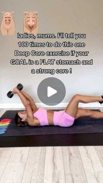 Posture Alignment, Exercise Coach, Flat Belly Challenge, Upper Abs, Mommy Workout, Core Exercises, Diastasis Recti, Senior Fitness, Core Muscles