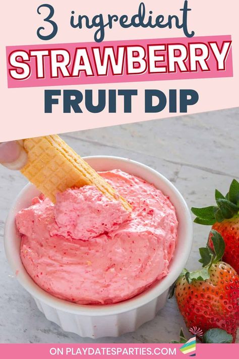 Whipped Cream Dip For Fruit, Strawberry Dip Recipe, Fruit Dips With Cream Cheese, Fruit Dip With Jello Powder, Fruit And Cookie Dip, Strawberry Fruit Dip With Cream Cheese, Easter Fruit Dip, Sweet Dips For Parties Cream Cheeses, How To Make Fruit Dip