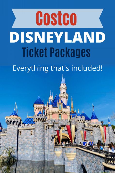 Costco Disneyland Tickets Package- Thrifty and Thriving Disneyland Packages, Disney Package, Disneyland Vacation Planning, Disney Hotel, Costco Travel, Disney Gift Card, Disney World Tickets, Disneyland Tickets, Disney 2024