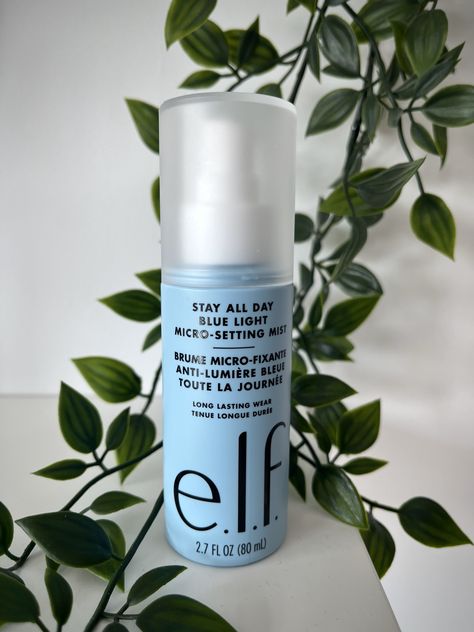 Elf Setting Spray, Makeup List, Elf Cosmetics, Elf Makeup, Makeup Setting Spray, Vegan Makeup, Makeup Box, Mist Spray, Setting Spray