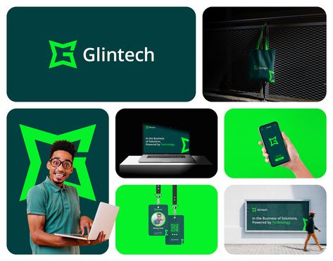 Tech Company Branding, Green Brand Identity, Yacht Logo, Blockchain Logo, App Green, Delivery Logo, Branding Color Palettes, Tech Brand, Logo Technology