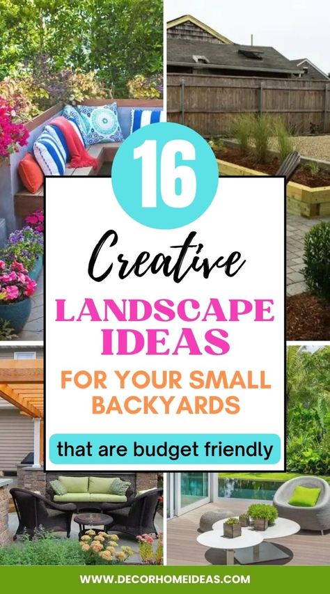 Make the most of a small backyard with these 18 big landscaping ideas! Create a beautiful outdoor space without sacrificing space. Pea Gravel Patio, Small Backyards, Box Wood Shrub, Small Garden Landscape, Big Backyard, Creative Landscape, Japanese Maple Tree, Beautiful Outdoor Spaces, Modern Backyard