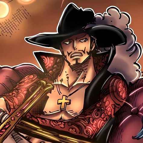 Dracule Mihawk Manga, Onepiece Mihawk, Mihawk Dracule, Mihawk Shanks, Dracule Mihawk, One Piece Gif, Hot Vampires, Manga Colored, Zoro One Piece