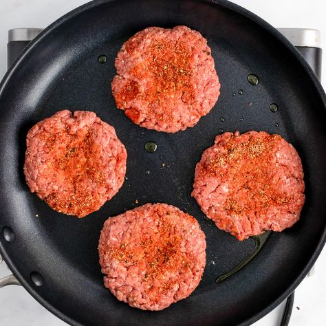 Today I want to walk you through the process of how to make burgers on the stove, so you can create delicious burgers any day of the week! How To Make Burgers On The Stove, Burger On Stove Top, Cooking Burgers On The Stove, Stove Top Hamburgers, Hamburger On Stove Top, Smash Burgers On Stove, Stove Top Burgers, Hamburgers On The Stove, Cooking Hamburgers