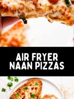 Air Fryer Naan Pizza Air Fryer Naan, Plain Naan, Naan Bread Pizza, Tikka Masala Sauce, Large Air Fryer, Masala Sauce, Naan Pizza, Garlic Naan, Classic Pizza