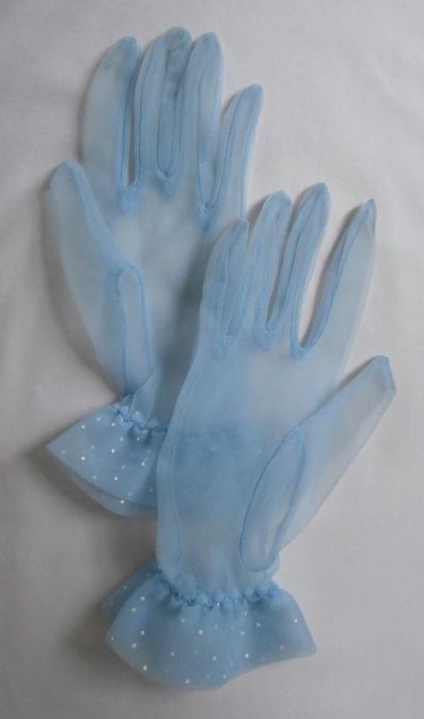 elsa of arendelle | frozen Mertensia Virginica, 50s Disney, Princess Gloves, Arendelle Frozen, Fancy Gloves, Gloves Aesthetic, Wrist Gloves, 1950s Rockabilly, Vintage Girls Clothes