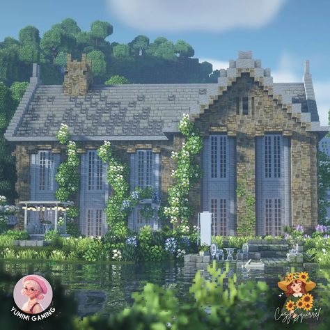 English Manor 🌸 We added a greenhouse because why not! More showcase posts and a world download soon! Packs: 🍑 Mizuno's16Craft 🍑 Mizuno's16Craft CIT 🍑 Flowering Grass 🍑 Garden Breeze #cozyminecraft #cottagecore #cottagecoreminecraft #minecraftcottagecore #mizunos #Mizuno's16Craft #mizunos16craft #gardenbreeze #aesthetic #aestheticminecraft #minecraftaesthetic #minecraftinstagram #minecraftbuilder #minecraftbuildideas #minecraftinspo #minecraftinspiration #minecraft #minecraftyoutube Mizuno Minecraft Houses, Mizuno Minecraft Builds, Minecraft English Manor, Minecraft Mizuno 16 Craft, Manor Minecraft, Minecraft Mizuno 16 Craft House, Minecraft Gardens, Minecraft Cottagecore House, Minecraft Greenhouse