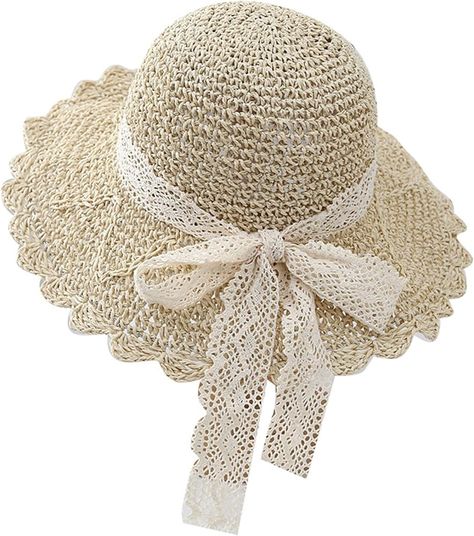 Yoawdats Womens Summer Beach Straw Sun Hat Breathable Foldable Holiday Outdoor Travel Bow Crochet Casual Fisherman Cap at Amazon Women’s Clothing store Bow Crochet, Straw Sun Hat, High Tea, Amazon Women, Sun Hat, Outdoor Travel, Sun Hats, Summer Beach, Summer Women