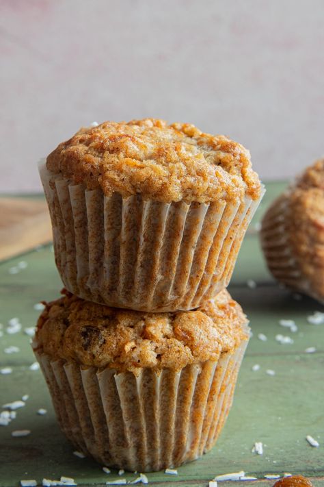 Juice Pulp Muffins, Healthy Morning Glory Muffins, Low Sugar Muffins, Morning Glory Muffins Healthy, Morning Glory Muffins Recipe, Food Dairy Free, Sugar Free Muffins, Nutella Muffins, Glory Muffins