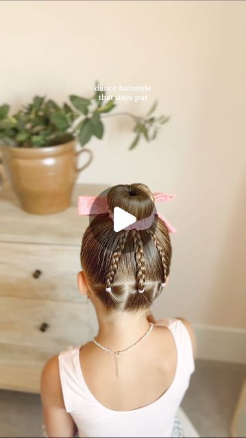 Toddler Dance, Hair Inspired, Dance Hair, Dance Hairstyles, Kids Hair, Toddler Hair, Dance Moms, Bun Hairstyles, Kids Hairstyles