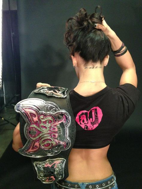 Tattoos On Chest, Wwe Art, Wwe Women's Division, Wwe Diva, Aj Lee, Wwe Female Wrestlers, Wwe Girls, Wrestling Divas, Wrestling Wwe