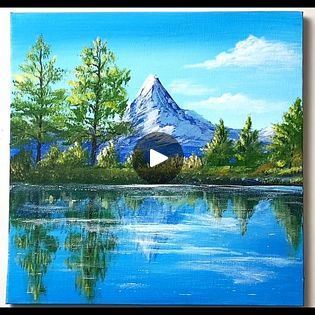 7.1K views · 584 reactions | Relax by the Lake Acrylic Painting | lake, art, landscape, art of painting | Relax by the Lake Acrylic Painting #art #painting #landscape #acrylicpainting #paintingtutorial | By El Drawing Arts | Facebook Lake Acrylic Painting, Art Painting Landscape, Art Of Painting, Drawing Arts, River Painting, Lake Painting, Lake Art, By The Lake, Step By Step Painting