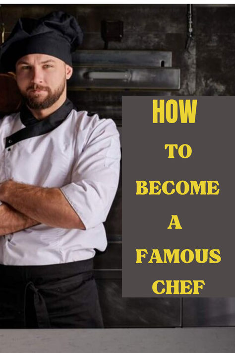 Learn How to Become a Celebrity Chef And Cook Your Way to Stardom! From mastering your signature dishes to building your brand and presence on TV and social media, discover the steps to rise in the culinary world. These expert tips on how do you become a celebrity chef, how to become a famous chef will guide you on perfecting your craft, creating an unforgettable dining experience, and gaining a loyal following. Pin now to start your journey on how to become a chef for celebrities. How To Makw, Name In Lights, Inspirational Relationship Quotes, Becoming A Chef, Famous Chef, Personal Chef Service, Chef Tips, Chef Cooking, Celebrity Chef