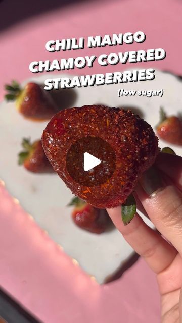 I Love Chamoy on Instagram: "Am I the only one who prefers chamoy covered strawberries over chocolate covered ones? 👀🍓😋 • • • • • • #chamoy #snackideas #snackhack #strawberry #coveredstrawberries #chamoylovers #chamoycandy #snackrecipes #fruitlovers #healthysnacks #lowsugar #lowsugarrecipes #sugarfreesweets #mexicantreats #valentinedessert #partysnacks #valentinesgift" Chamoy Strawberries Recipe, Chamoy Strawberries, Mexican Treats, Chili Mango, Snack Hacks, Sugar Free Sweets, Valentine Desserts, Am I The Only One, Low Sugar Recipes