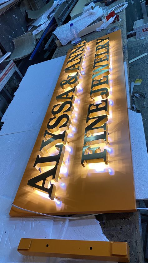 Shop Name Board Design Display, Shop Name Board Design, 3d Signage Design, Name Board Design, Led Display Board, Furniture Led, Camera Lamp, Africa Art Design, Small Business Signs