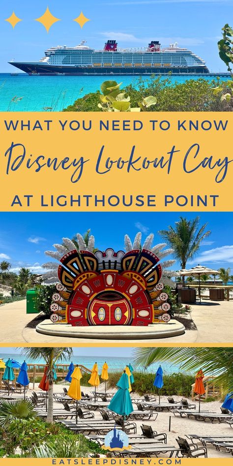 We’ve Visited Lookout Cay at Lighthouse Point Twice and Share Everything You Need to Know Before Your Visit Disney Lookout Cay At Lighthouse Point, Cruise Checklist, Disney Magic Cruise, Cruise Photos, Cruise Secrets, Usa Holiday, Disney Dream Cruise, Disney Cruise Vacation, Cruise Ideas