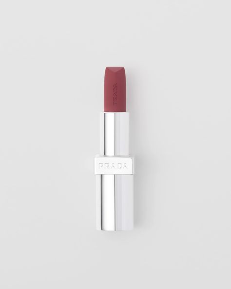 B105 - Tonka Prada Monochrome Soft Matte Lipstick - B105 - Tonka | PRADA Prada Lipstick, Prada Beauty, Porcelain Candle, Natural Blush, Prada Collection, Beauty Lipstick, Tableware Collection, Womens Fragrances, Tableware Set