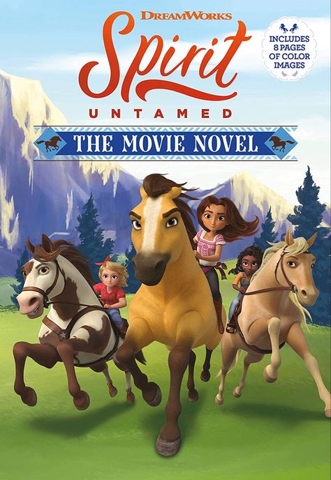 Lucky Prescott, Spirit Untamed, Novel Movies, Spirit The Horse, Horseback Rider, Wild Mustangs, Color Images, Dreamworks Animation, Penguin Books