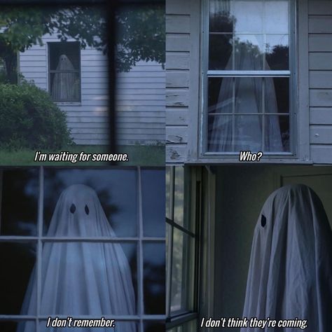 David Lowery, A Ghost Story, Ghost Movies, Filmmaking Inspiration, Im Blue, Ghost Story, Film Poster Design, Michael Myers Halloween, Waiting For Someone