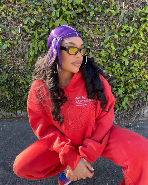 Durag Outfit Women, Durag Outfit, Outfit Women, Baddie Outfits, Winter Looks, Photo Shoot, Aura, Girl Outfits, Fall Winter