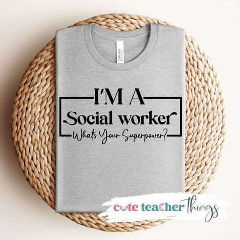 🌟 Behind every resilient student is a school social worker with the superpower of empathy and guidance. Let's make sure they know their power. Social Worker Appreciation Week is March 3rd-9th and our collection is the perfect way to say thanks for their unwavering support. Ready to surprise a hero today? Tag a social worker whether they work in a school setting or not! . . . . . . . . . #SchoolSocialWorkers #SupportingStudents #EducationalHeroes #MentalHealthMatters #EmpathyEmpowerment #Re... Social Worker Appreciation, School Social Workers, School Social Worker, School Sets, Social Workers, School Staff, Brand Shirts, Social Worker, Child Life