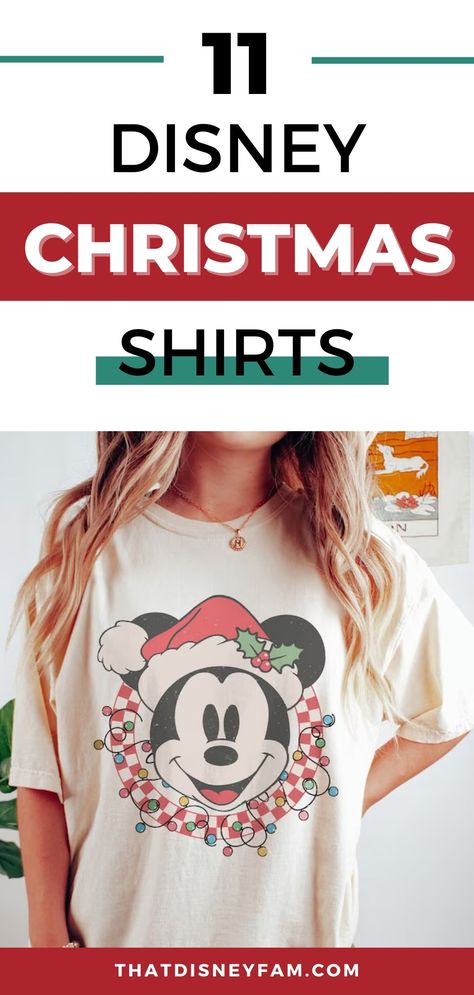 disney christmas shirts Christmas Disney Tshirts, Disney Christmas Cards Photo, Christmas Disney Trip Shirts, Family Disney Shirts Matching Christmas, Christmas Disney Shirts Svg, Disney Christmas Tshirt, Disney Christmas Family Outfits, Family Disney Shirts Christmas, Disney World Christmas Outfit For Women