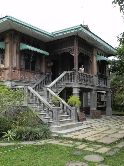 Filipino Houses, Thai Houses, Modern Filipino House, Philippine House, Ancestral House, Philippine Architecture, Filipino House, Filipino Architecture, Elevated House