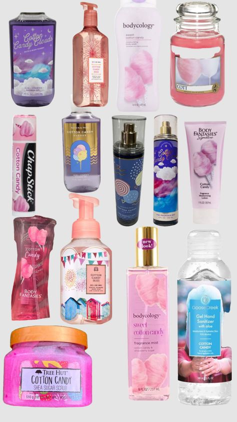 Cotton candy Candy Perfume, Birthday Haul, Cotton Candy Sky, Shower Skin Care, Body Smells, Perfume Scents, Moisturizing Lotions, Perfume Collection, Makeup Videos