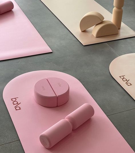 @bala on Instagram: “Looks great 🤝 Feels great” Bala Bangles, Yoga Studio Design, Wellness Studio, Yoga Mats Design, Home Gym Design, Ankle Weights, Mat Pilates, Yoga Equipment, Gym Essentials