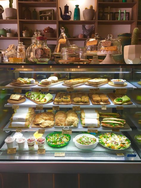 Grab And Go Cafe Food Ideas, Cafe Cabinet Food Ideas Coffee Shop, Cabinet Food Ideas Cafe, Cafe Sandwich Ideas Coffee Shop, Grab N Go Cafe, Cafe Cabinet Food Ideas, Cafe Food Display, Cafe Sandwich Ideas, Cafe Food Ideas Coffee Shop