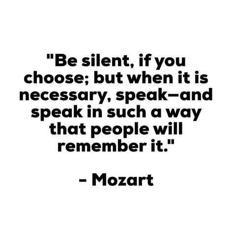 Daily quote for inspiration! Mozart is one of my favorites. Sara Carnes on Instagram: “❤️✨” Mozart Quotes, Daily Quote, Thought Quotes, Deep Thought, Deep Thought Quotes, My Favorites, Daily Quotes, Thoughts Quotes, Leadership