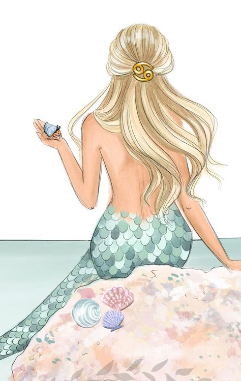 Mermaid From Behind, Mermaid Drawing Reference, Beautiful Mermaid Drawing, Mermaid Tail Art, Pool Mural, Shipping Forecast, Mermaid Drawing, Mermaid Images, Mermaid Artwork