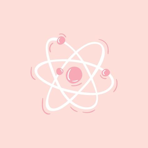 Science Widget, Science Icon Aesthetic, Pink Science Aesthetic, Pink Periodic Table, Chemistry Aesthetic Art, Chemistry Icon, Chemistry Logo, Industrial Chemistry, Pink Science