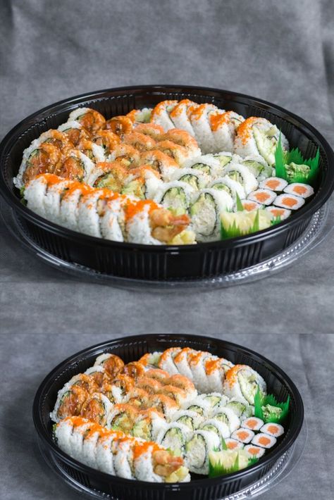 party tray Sushi Tray, Party Tray, Party Trays, Mary Elizabeth, Grill Pan, Grilling, Tray