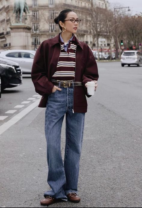 Yoyo Cao, Fashion Trend Forecast, Daily Outfit Inspiration, Casual Outfit Inspiration, American Casual, Estilo Preppy, Looks Street Style, Layering Outfits, 가을 패션