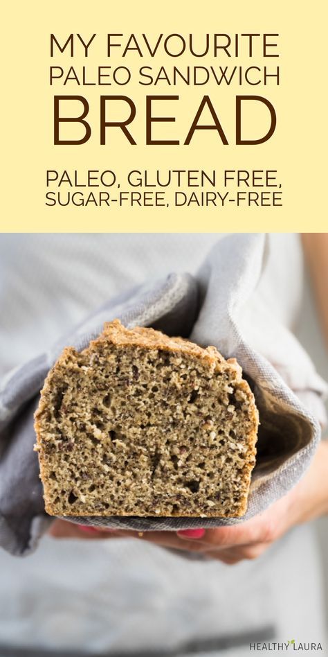 Paleo Sandwich Bread, Paleo Sandwich, Paleo Bread Recipe, Paleo Breads, Almond Flour Bread, Flour Bread, Paleo Foods, Pan Sin Gluten, Paleo Bread