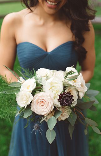 Teal Bridesmaid Dresses Long, Church Wedding Flowers, Bridesmaid Dresses 2018, Tropical Wedding Flowers, Simple Bridesmaid Dresses, Boda Mexicana, Teal Wedding, Blue Bridal, Blue Bridesmaid Dresses