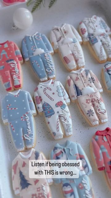 Instagram Backgrounds, Edible Ink Printer, Christmas Pajama Party, Edible Printer, Christmas Pj, Edible Printing, Creative Cookies, Edible Ink, Cookie Inspiration