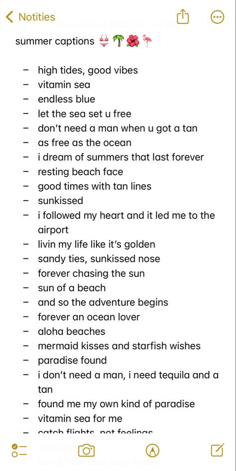 Quotes For Summer Instagram, Sundress Captions Instagram, Summer Vibes Quotes Instagram, Quick Escape Ig Caption, Holiday Ig Captions, Summer Captions Aesthetic, Month Dump Captions, Spain Captions Instagram, Cruise Captions Instagram