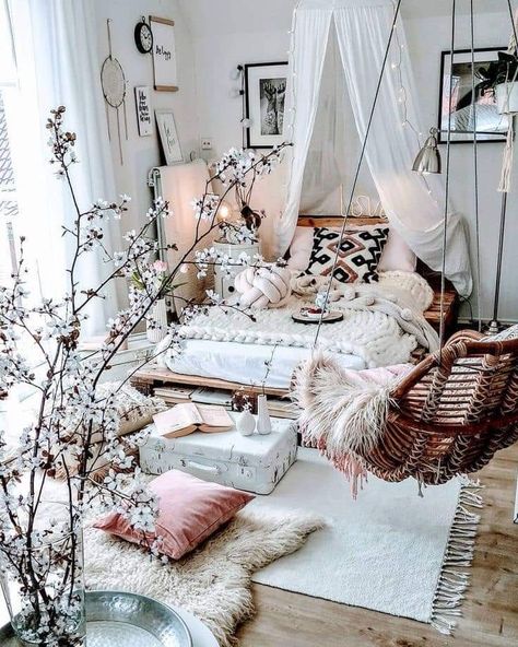 Bohemian Bedroom Design, Eclectic Bedroom, Hippie Home Decor, Bohemian Bedroom Decor, Bohemian Bedroom, Arabian Nights, Boho Interior, Cozy Room, Room Inspiration Bedroom