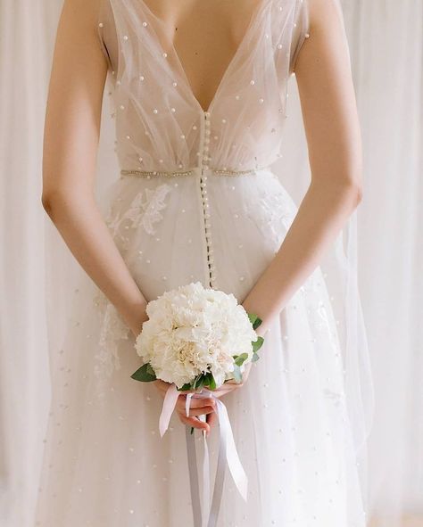 Wedding Dresses Elegant, Ivory Wedding Dresses, Light Wedding Dresses, Elegant Wedding Gown, Pearl Wedding Dress, Wedding Dresses A Line, Fairy Wedding Dress, Reception Gown, Tulle Wedding Gown