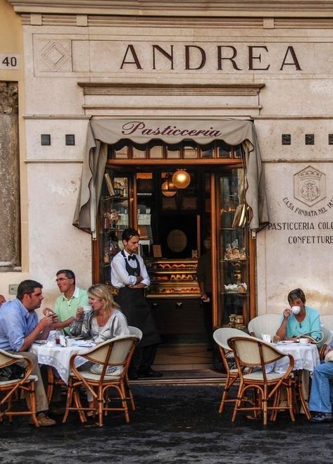 Italian Coffee Shop, French Coffee Shop, European Cafe, Italian Bar, Italian Travel, Amalfi Italy, Gelato Shop, Italian Cafe, Italian Aesthetic