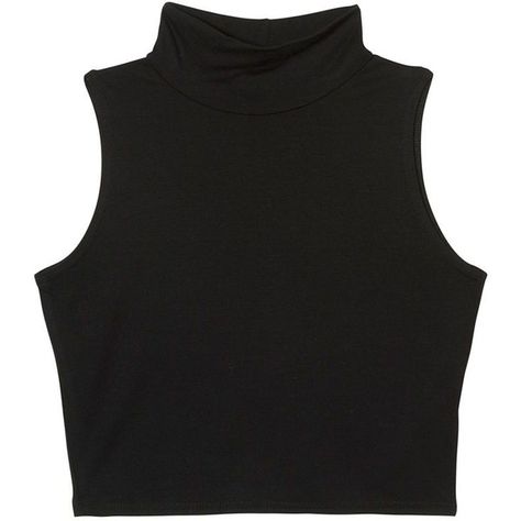 Teens Black High Neck Sleeveless Crop Top ($13) ❤ liked on Polyvore featuring tops, crop tops, shirts, tank tops, high neck crop top, sleeveless tops, high neck tank, high neckline crop top and no sleeve shirt Black High Neck Top, Black Sleeveless Shirt, High Neck Sleeveless Top, Shirts Crop Tops, High Neck Shirts, Shirts Crop, Cropped Shirts, High Neck Crop Top, Black Crop Top Tank