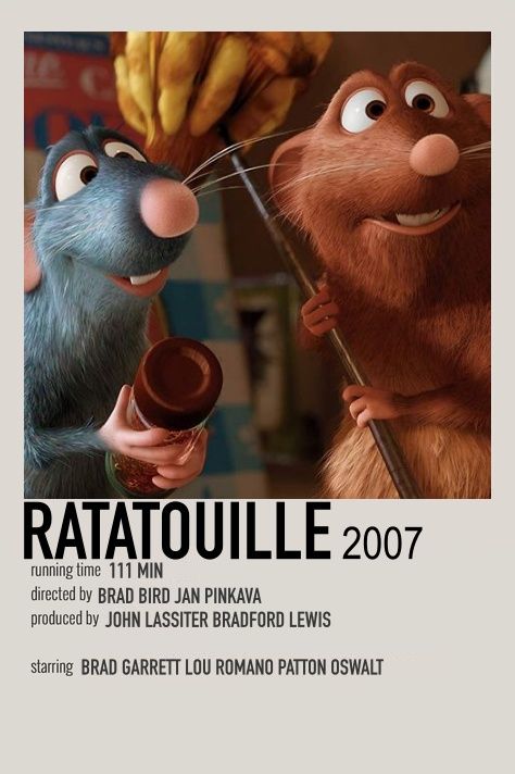 Ratatouille Poster, Indie Movie Posters, Most Paused Movie Scenes, Iconic Movie Posters, Movie Card, Film Posters Minimalist, Film Poster Design, Film Posters Vintage, Film Disney