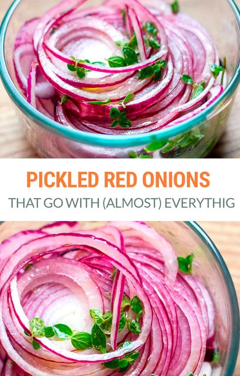 Alkaline Salads, Marinated Red Onions, Pickling Vegetables, Marinated Onions, Egg Salads, Pickled Foods, Vinegar Benefits, Cauliflowers, Prebiotic Foods