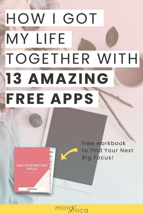 Here are 13 free productivity apps for anyone looking to get their life together. Plus see a list of free wellness apps that will help you live a happier, healthier life. Win win! Ipad Apps For Organization, Best Apps For To Do Lists, Click Up App, Free Organization Apps, Apps To Get Your Life Together, Apps For Routines, Ipad Productivity Apps, Routine Apps, Getting My Life Together List