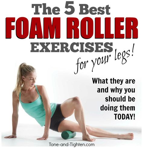 5 Best Foam Roller Exercises For Leg Day After Leg Day, Roller Exercises, Fit Family, Body Foam, Foam Roller Exercises, Bike Workout, Home Exercises, Fitness Guide, Foam Rolling